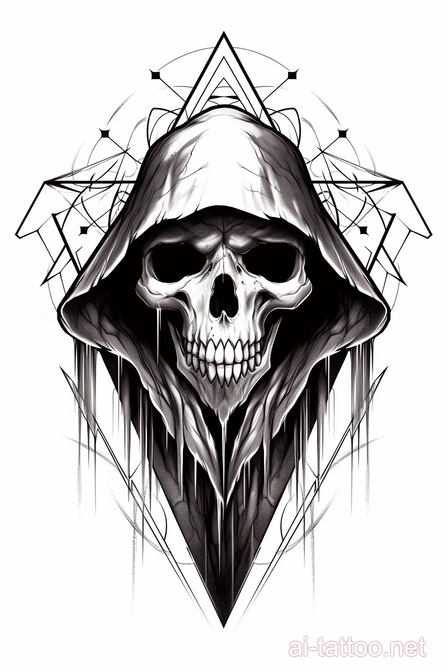  AI Grim Reaper Tattoo Ideas 3